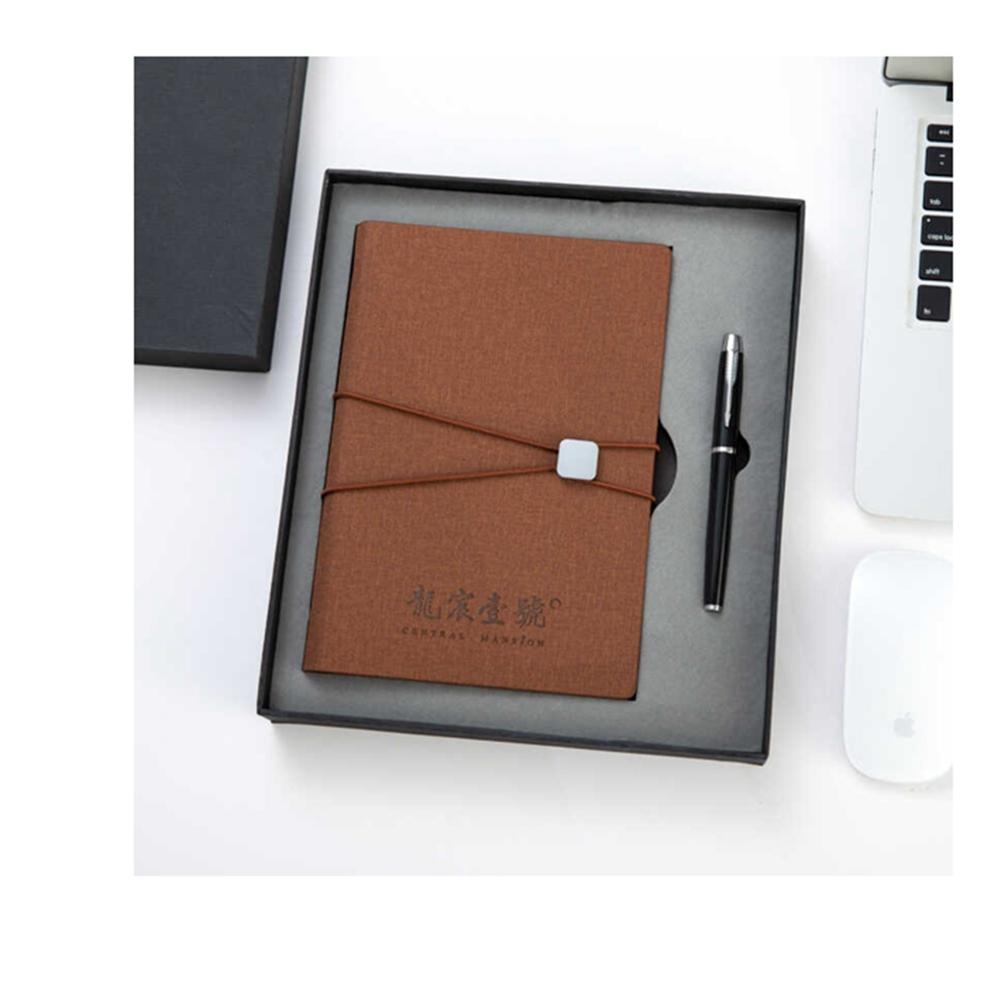 A5 Luxury Custom Logo Corporate Gift Set Customized Inner Paper Planner Notebook Set