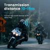 Kit auricolare Bluetooth 5.0 per casco, chiamata vivavoce wireless, auricolare impermeabile per moto, lettore musicale MP3 per tutti i caschi