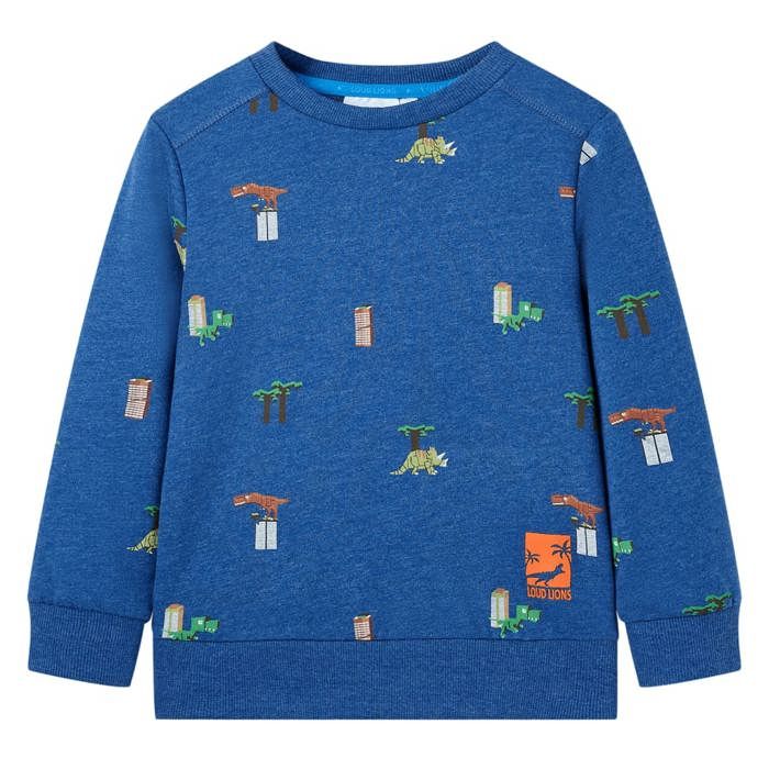 Sweatshirt for Children Dark Blue Blend 92/104/116/128/140