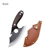 Hammer Pattern Forging Slaughtering Boning Scimitar To Cut Meat To Kill Fish, Pig and Sheep To Peel Multi-purpose Knife Sharp Cutting Knife 3 Pieces