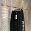 Grailz Project G/R Printed Sweatpants Gothic Style Loose Fit Casual Trousers Young Men