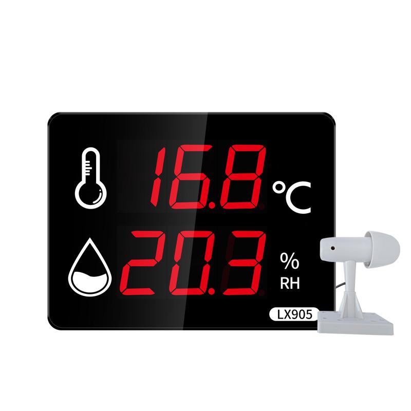 Termometru digital Higrometru de cameră cu ecran LED Contor de temperatură pentru umiditatea casei