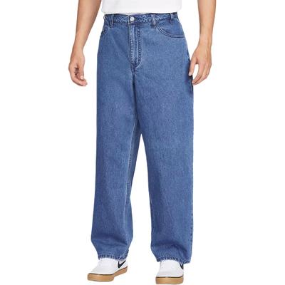 Pantaloni Jeans Bărbați SB Rezistenți Croială Largă cu Fermoar Partea de Jos II7364-487