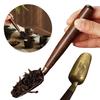 Loose Leaf Tea Scoop Exquisite Tea Leaves Chooser Multifunction Creative Tea Shovel Vintage Ebony Teaspoon for Home Teahouse