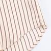 2026 Womens Relaxed Fit Striped Long Sleeve Shirt Casual Button-Up Blouse