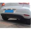 Rear Bumper Diffuser V1 (for Base HB 2010-2013, Carbon) for Volkswagen Golf 6