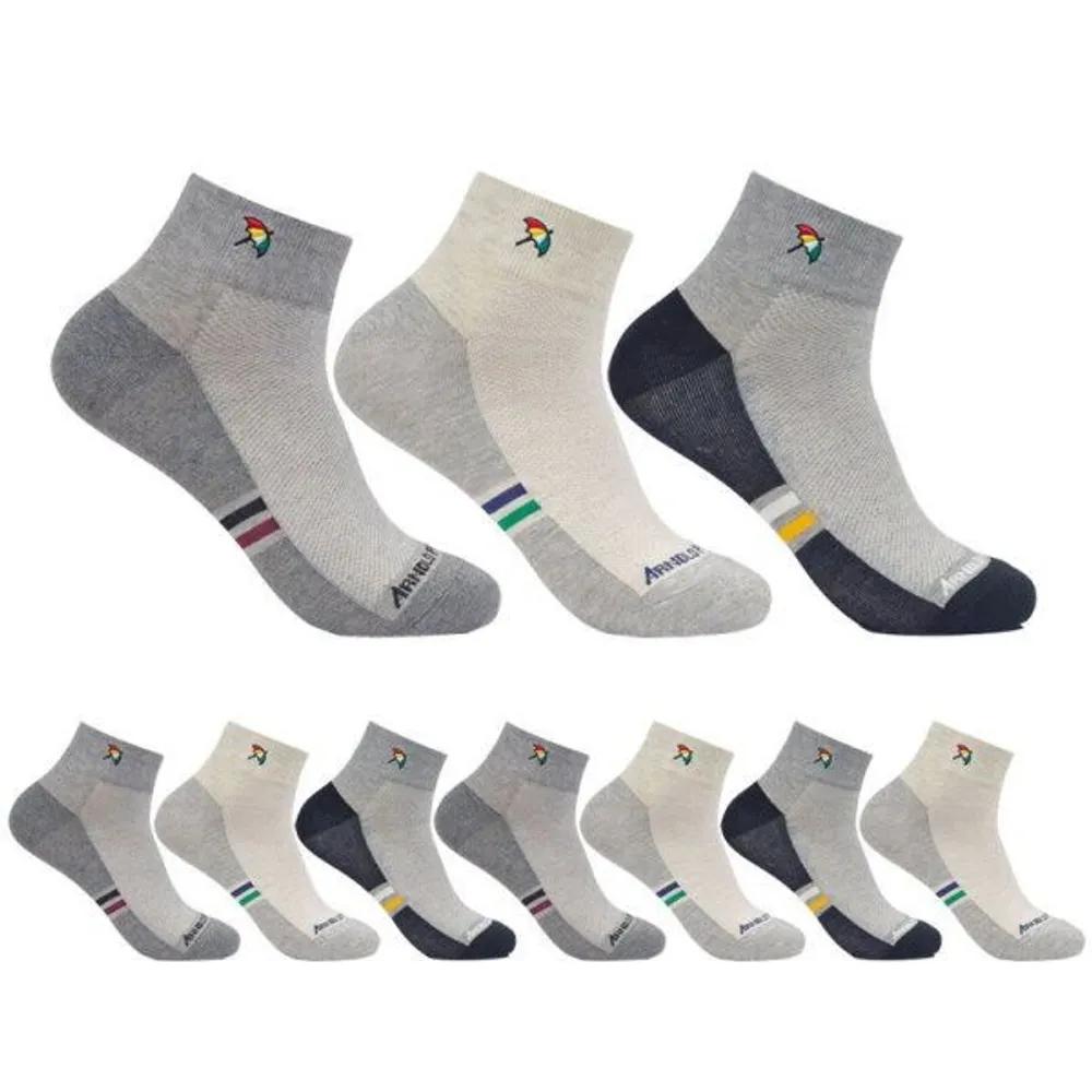 [Arnold Palmer] Men s Mesh Casual Socks 10 Pairs AP5653 FREE