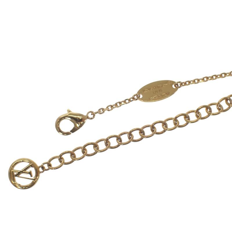 LOUIS VUITTON  M01614 Necklace gold metal Women