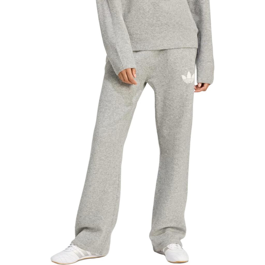 Adidas Originals FW25 Idrettsavdeling Komfortable Myke Hudvennlige Allsidige Strikkede Sportsbukser Dame Underdeler KF2534