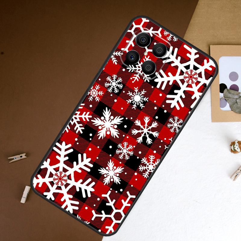 Snow Snowflake Winter Phone Case For Honor 90 Lite 50 70 Magic 5 6 Pro 8X X6 X7 X8 X9 X8a X7a X6a X9b X9a Cover