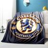Chelsea F.C Pattern Blanket for Home Decoration, Bed, Sofa, Car Travel, Camping, Suitable for All Seasons, Birthday Christmas Gift