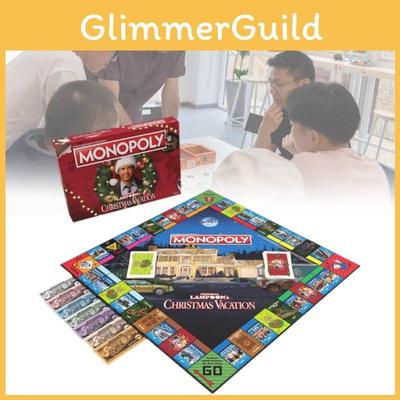 Monopoly Vánoční prázdniny National Lampoons Slavnostní plastová hra pro sváteční zábavu