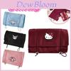 Kuromi Detachable Waterproof Travel Makeup Bag With Large Capacity For Women And Men