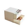 Drawer Cotton Linen Storage Box Thickened Transparent Wardrobe Organizer Washable Odorless Fabric Bin Layered MultiPurposeBasket