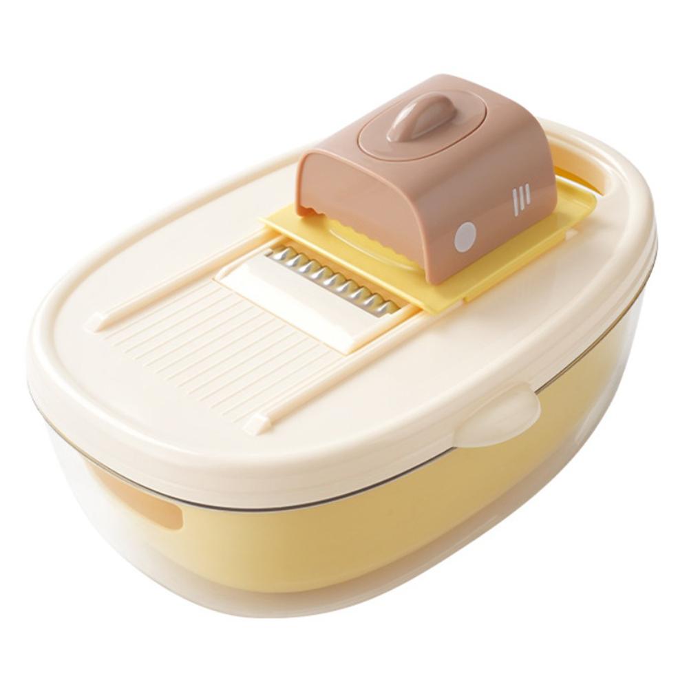 Stainless Steel Manual Vegetable Grater and Slicer for Carrots Potatoes and Salad Greens Multipurpose Cooking Tool