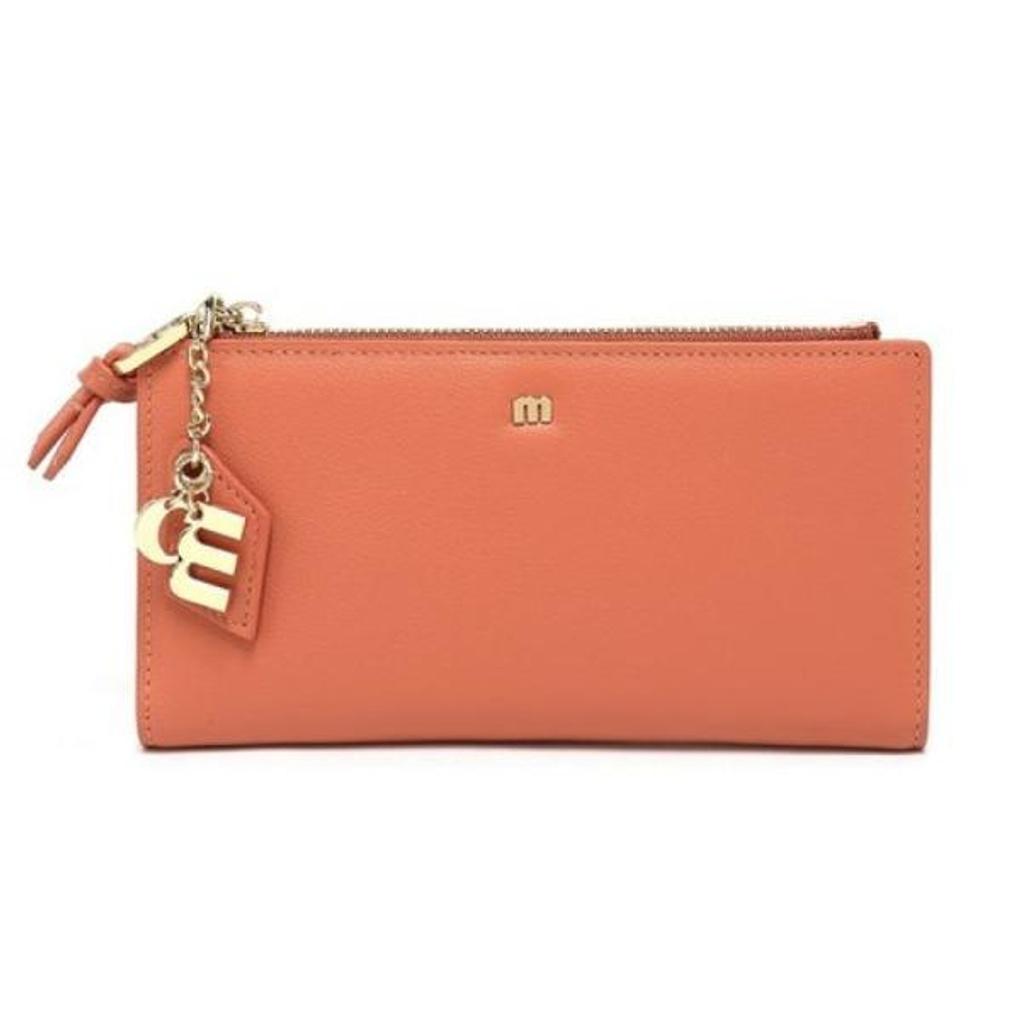 Mari Eclaire Highly Recommended Natural Cowhide Slim Women's Long Wallet 208412