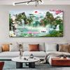 Waterfall Landscape Canvas Painting Modern Posters and Print Making Gallery Home Decoration Wall Art Painting