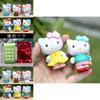 Adorable Kt Cat Pvc Figurine Blind Box Collectible Cute Desktop Decor Gift For Girls