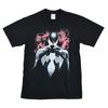 EVERSOUL Marvel Short Sleeve T-Shirt, Venom, Avengers, Hulk, Captain America, American Comic Book Merchandise, Men's, Black, XL