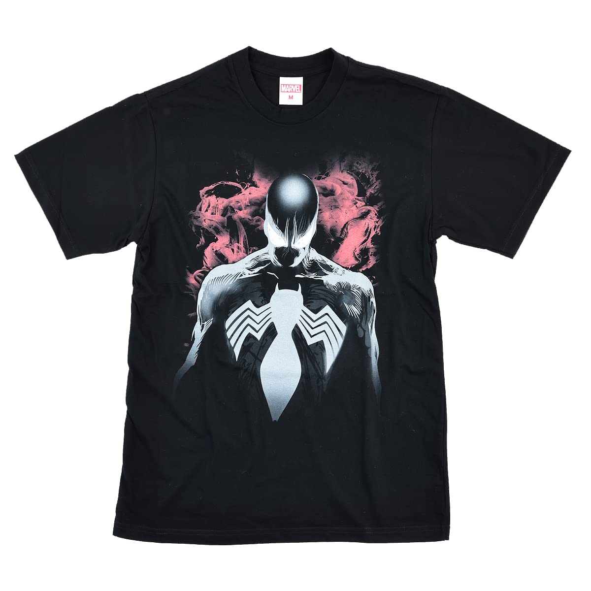 

EVERSOUL Marvel Short Sleeve T-Shirt, Venom, Avengers, Hulk, Captain America, American Comic Book Merchandise, Men s, Black, Size M