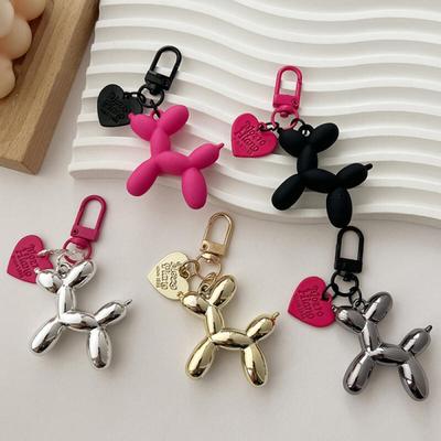 Daniel Lovely Poodle Balloon Point Keychain