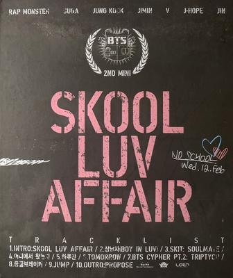 CD BTS - Skool Luv Affair L100004851 Big Hit Enterta 2014 Südafrika K-Pop Gebraucht