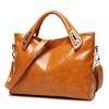 Large Capacity Wax Oil Leather Bag Retro Style Commuter Shoulder Bag Messenger Bag Premium Durable Quality Useful