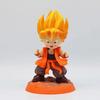 Characters Anime Goku Super Saiya Figure Pvc Q Version Statue Anime Manga Figurine Collection Ornaments Model Toys