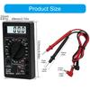 High Precision Digital Multimeter with Clear LCD Display Handheld Multimeter for Professional & Amateur Electricians