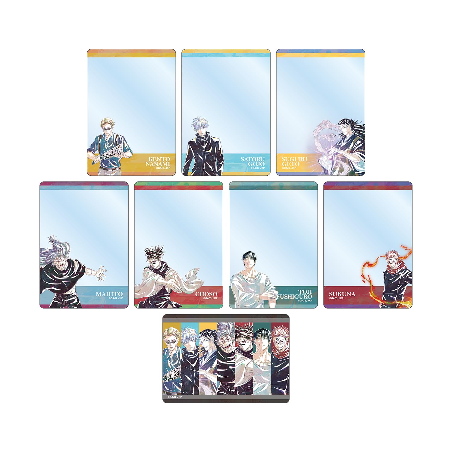 

ТВ Аниме Магическая битва Торговый Ани Арт 7-й выпуск B8 Жесткий картхолдер вер.B Коробка 8 шт.