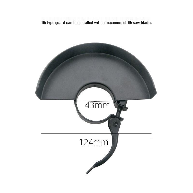 Thickened Universal Angle Grinder Guard for 115/100 Type Grinders