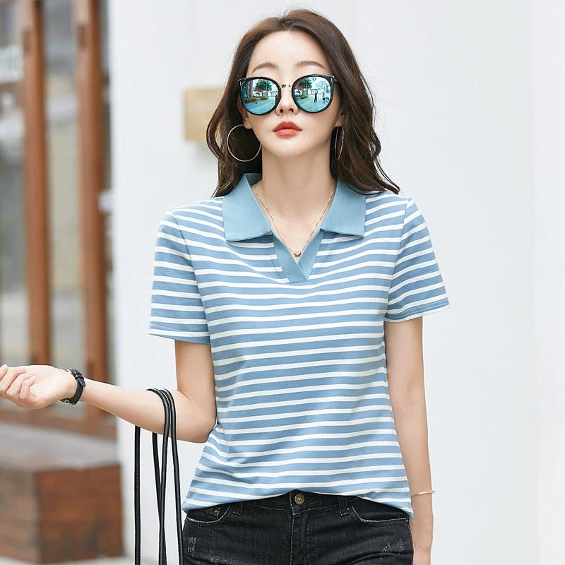 T-shirt Women's Short-sleeved Summer Clothes Korean Version of The Trendy Loose All-match Round Neck Half-sleeved T-shirt Ins