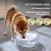 Large Capacity 2000ml Pet Floating Bowl Floating Filter Dry-Chin Technology Dog Drinking Water Dispenser Detachable Anti-Spill