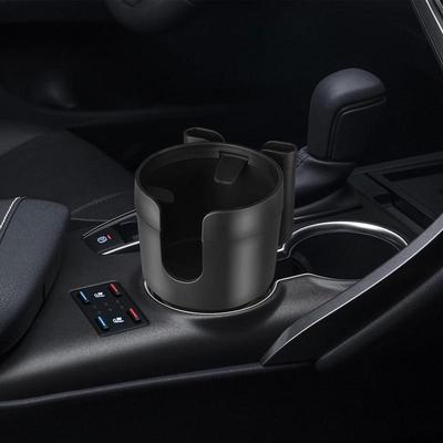 Car Cup Holder Phone Mount Non-Slip Cup Holder Automotive Cup Holders With Rotating Adjustable Base Insert Extender For Secure