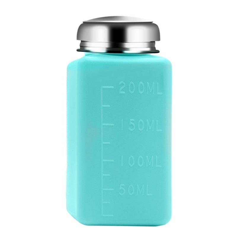 Lösungsmittel-Flüssigkeitsspender 100-250ml Druck-Flüssigkeitspumpflasche für Reiniger Kosmetik-Flüssigkeitsbehälter