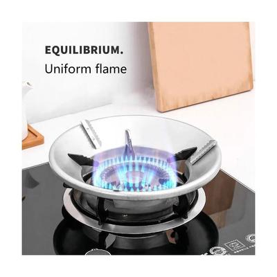 Home Gasherd Feuer Wind Proof Energiespar-Abdeckung Windschutz Halterung Disk Feuer Reflexion Winddicht Ständer Küche Herd Abdeckung