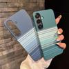 Slim Magnetic Carbon Fiber Pattern Case For Samsung Galaxy S23 S24 S2 Ultra Plus For  Shockproof Hard PC Cover