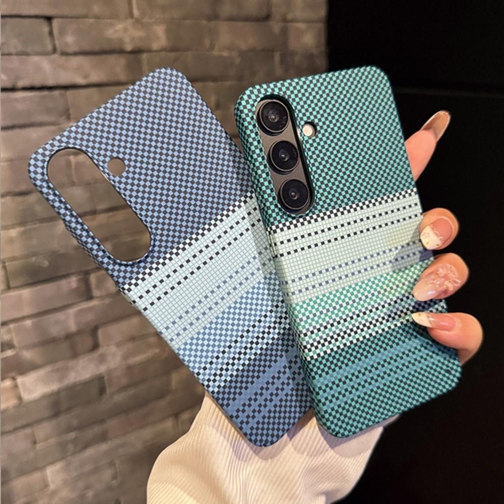 Slim Magnetic Carbon Fiber Pattern Case For Samsung Galaxy S23 S24 S2 Ultra Plus For Shockproof Hard PC Cover