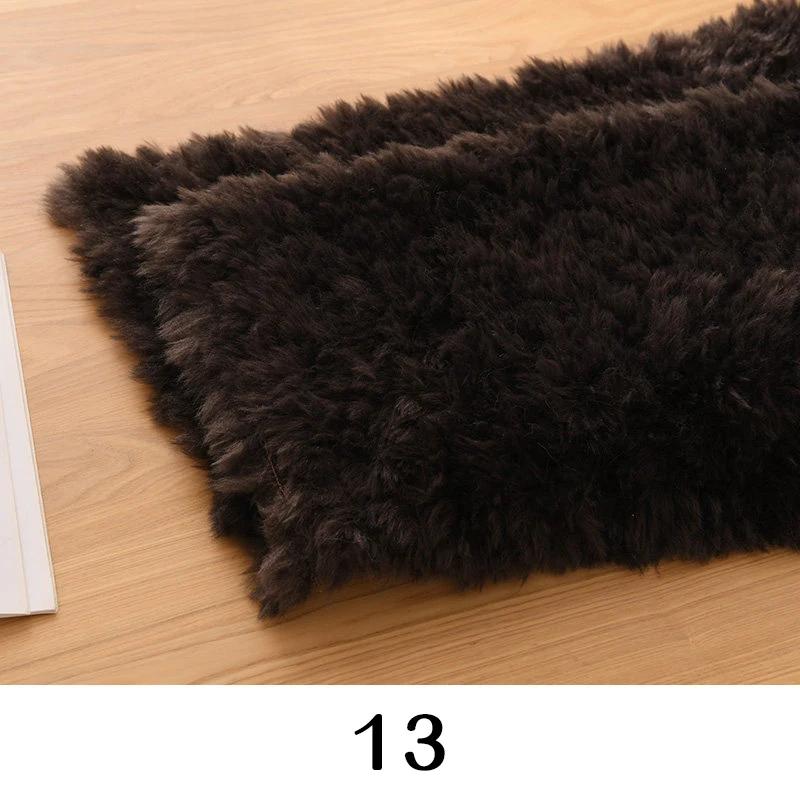 25x45cm Curly Plush Fabric Soft Hair Faux Fur Fabric Hand Make Cosplay Decorative Background Clothing Lining Bedding Cloth