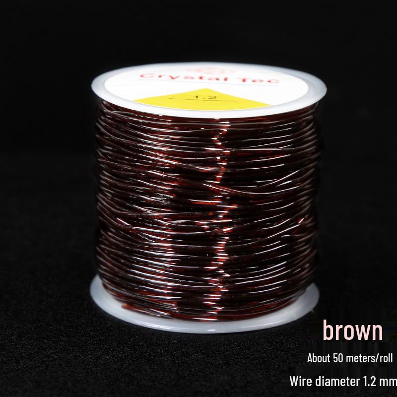 Transparent Elastic Cord for Beading and Jewelry - Wear-resistant, DIY Wenwan, Buddhist Bracelets