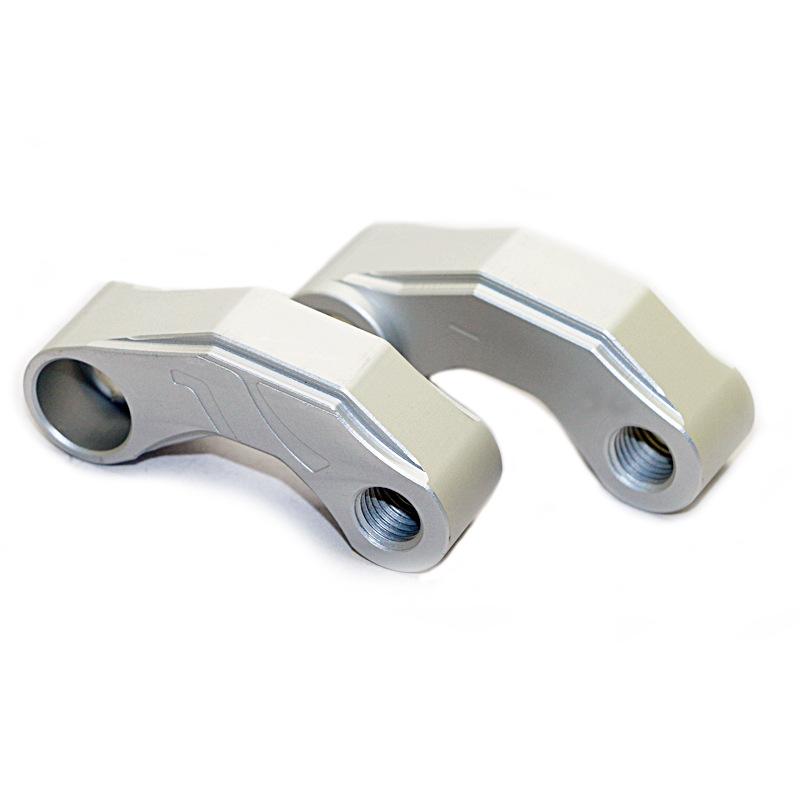 Motorcycle Mirror Extender Risers Universal Handlebar Mount Rearview Mirror Spacers Adapter M10