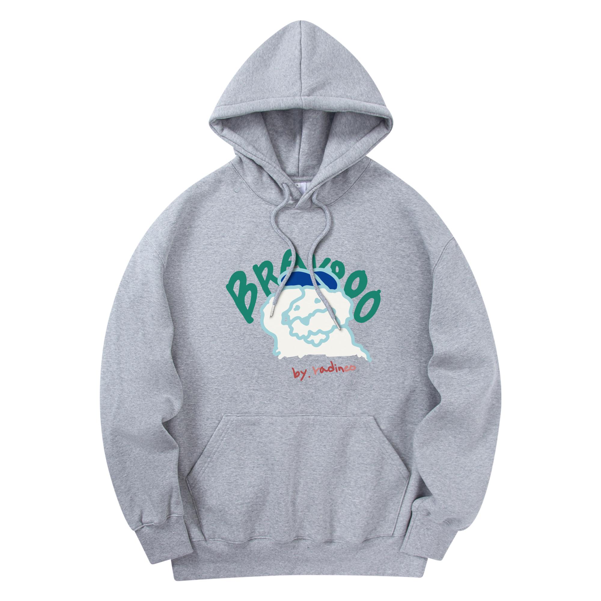 Radineo Bravo Hoodie Grey Gray (Gray)/L