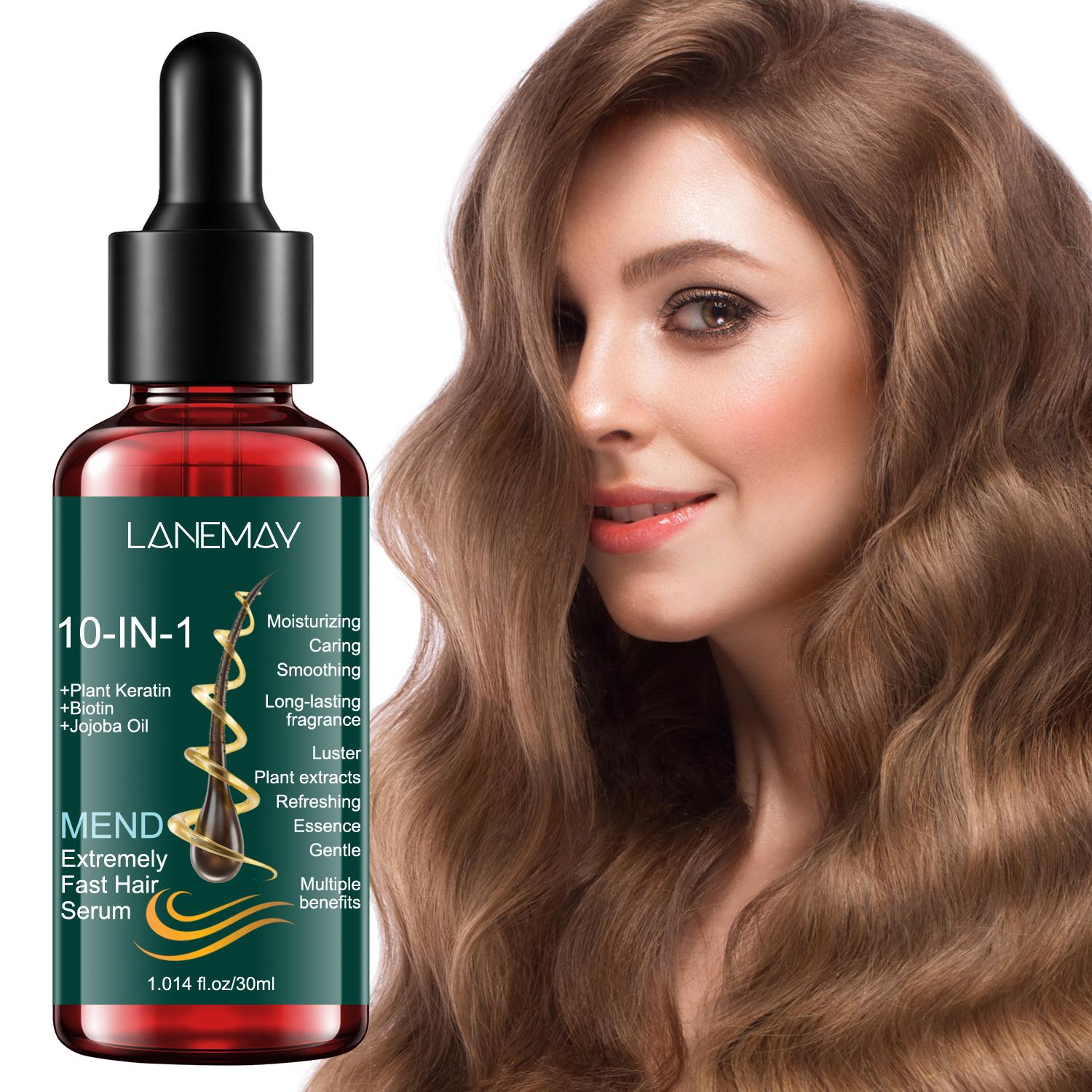 

MEND Extremely Fast Hair Serum-Moisturizing And Smoothing Hair-Long-lasting Fragrance-Suitable for all Hair Types, 30ml