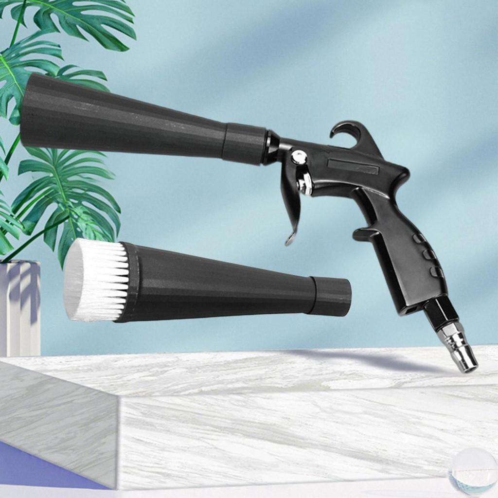 Air Blower Interior Cleaner Handheld Car Interior Air Blower With Nozzle For Detailing Tools For Vehicle Velvet Furniture