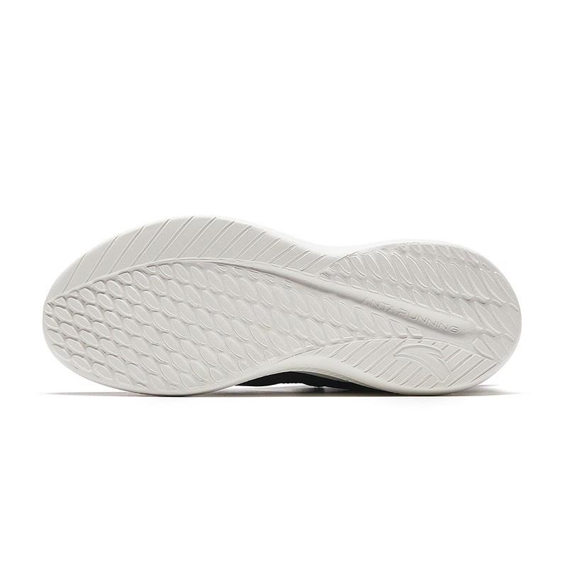 Anta Comfortable Shock Absorbing Non-Slip Breathable Rebound Low-Top Running Shoes Women Sneaker Black 922345512-4