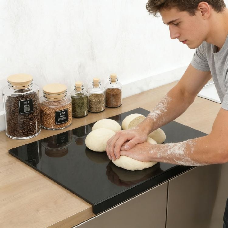 Extra Thick Acrylic Kitchen Board For Safe Hygienic Food Handling And Work Area Cover
