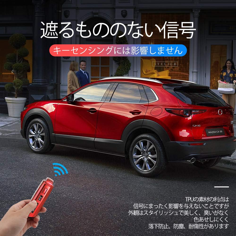 XRise: Intelligent Key Case Suitable for Mazda, Mazda 3 Sedan Fastback BP Series (May