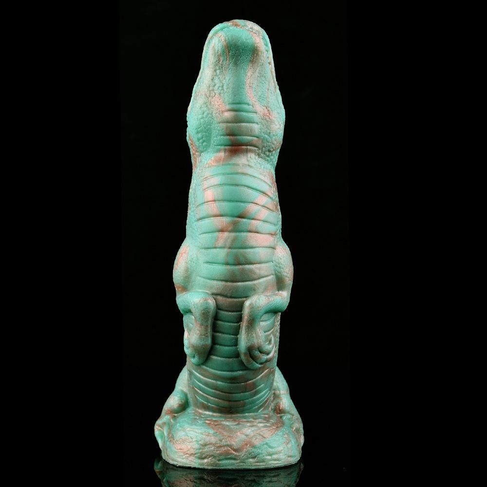 Liquid Silicone Dragon Shape Dildo Anal Plug Adult Anal Sex Toys with Suction Cup Realistic Penis Fisting Slave BDSM