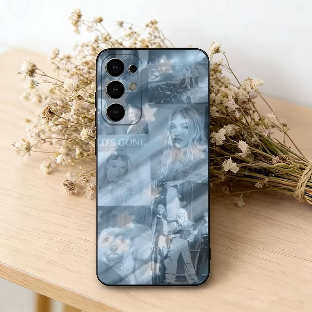 F-Freya Skye S-Singer Phone Case Black Silicone Soft For Samsung S25,S24,S21,S22,S23,S30,Ultra,S20,Plus,Fe,Lite