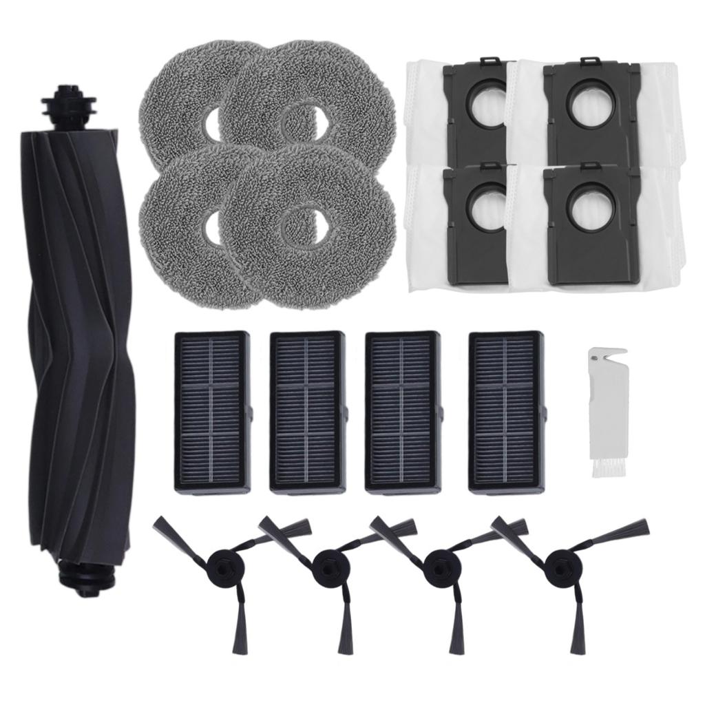 Complete Replacement Kit Mop Cloth Dust Bag Side Brush For MOVA For P50 Pro